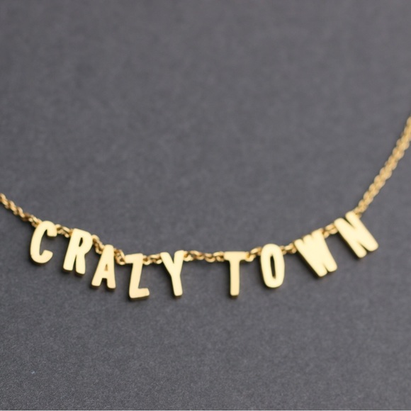 Kate Spade Say Yes Crazy Town Necklace